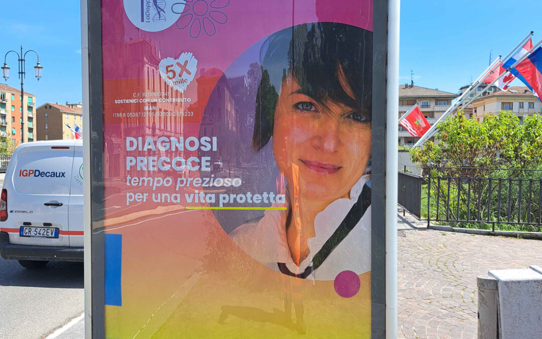 “La Doppia Elica” porta il 5×1000 alle pensiline degli autobus